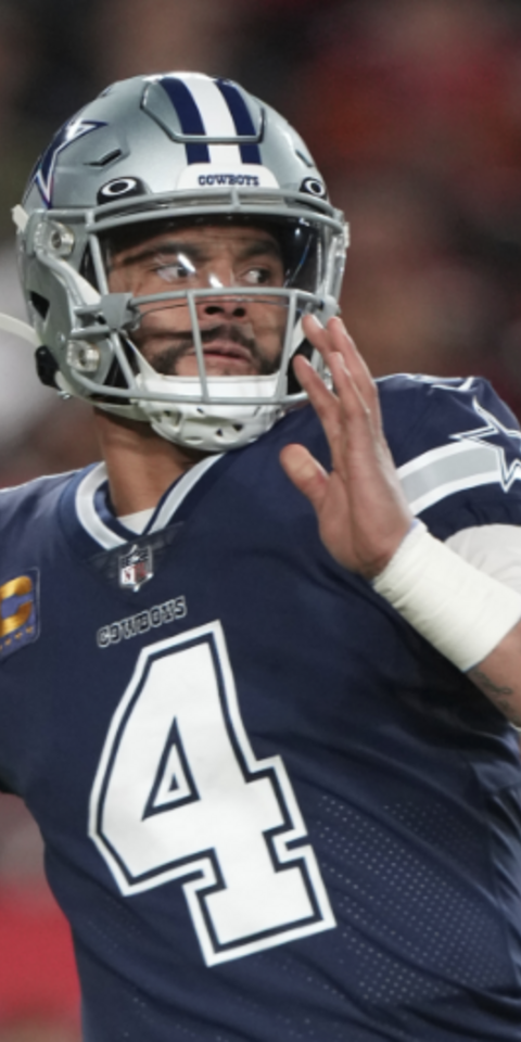 Dak Prescott is featured in the Cowboys vs 49ers betting preview