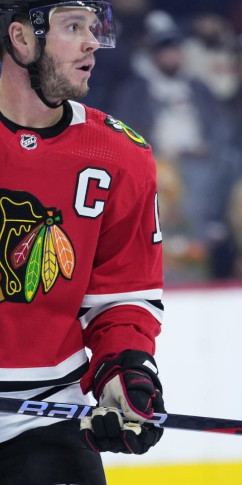 Jonathan Toews is a top name available in our NHL Trade Deadline Odds 