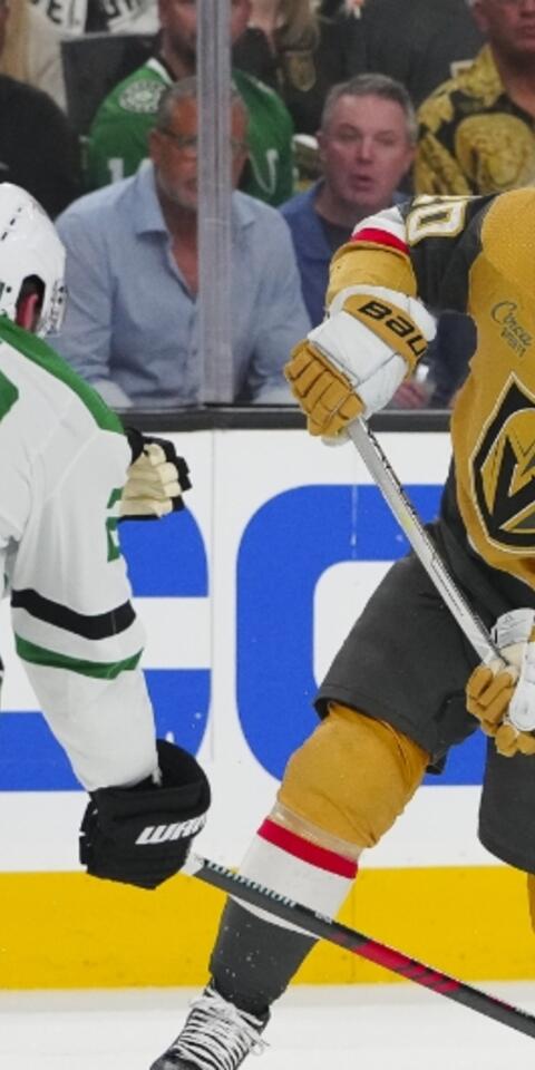 The Vegas Knights are favored over the Stars