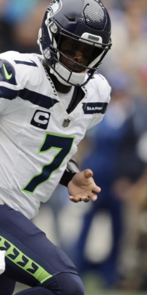 Geno Smith's Seattle Seahawks featured in our Seahawks vs Giants picks and odds