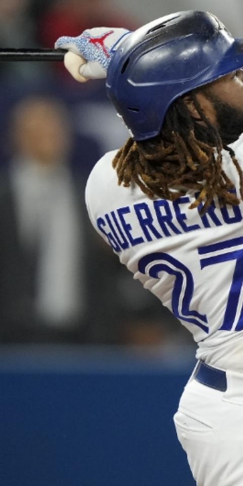 Blue Jays' Guerrero is a good bet for the series vs Rangers
