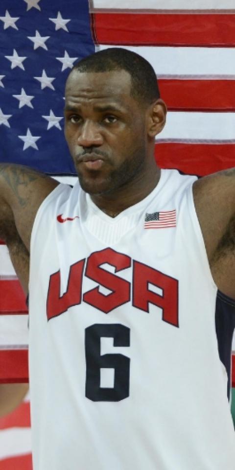 LeBron James and the USA are favored in the 2024 Olympic Basketball odds