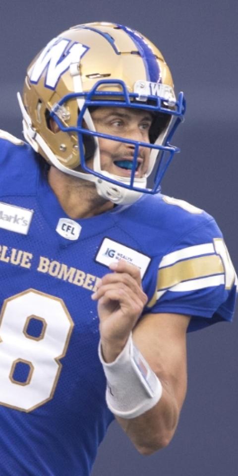 Zach Collaros' Winnipeg Blue Bombers featured in our cfl weekly picks
