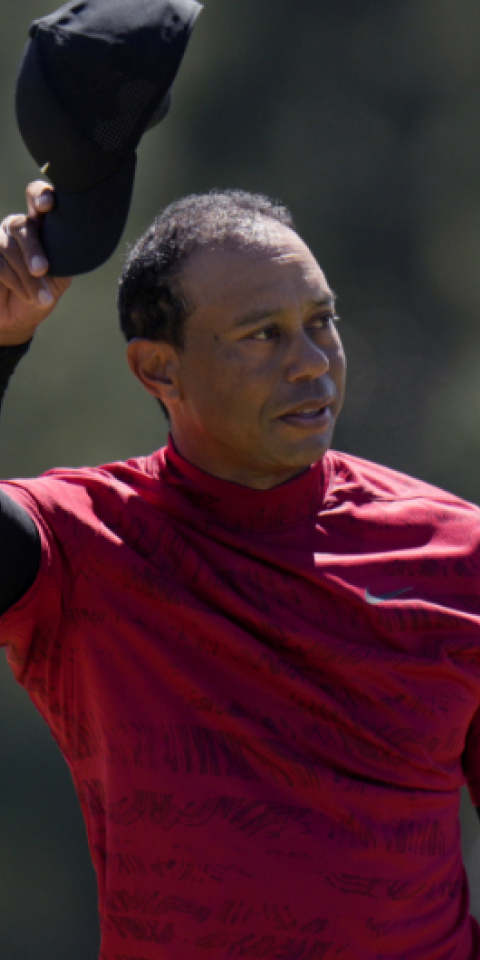 Tiger Woods is featured on the Hero World Challenge