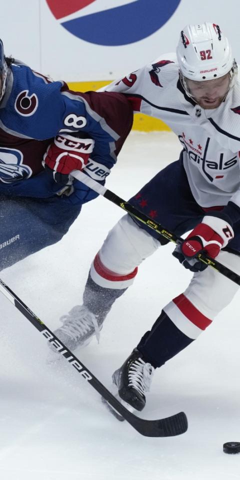 NHL Expert Picks Jan 24. Goals in Capitals vs Avalanche