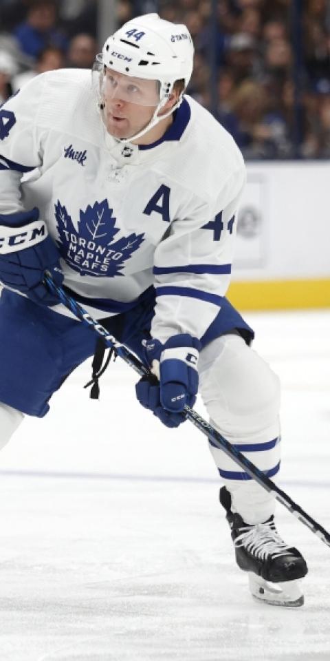 Morgan Rielly featured in our NHL shots on goal props for tonight