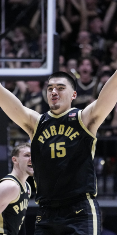 Zach Edey's Boilermakers are underdogs in the Purdue vs UConn odds