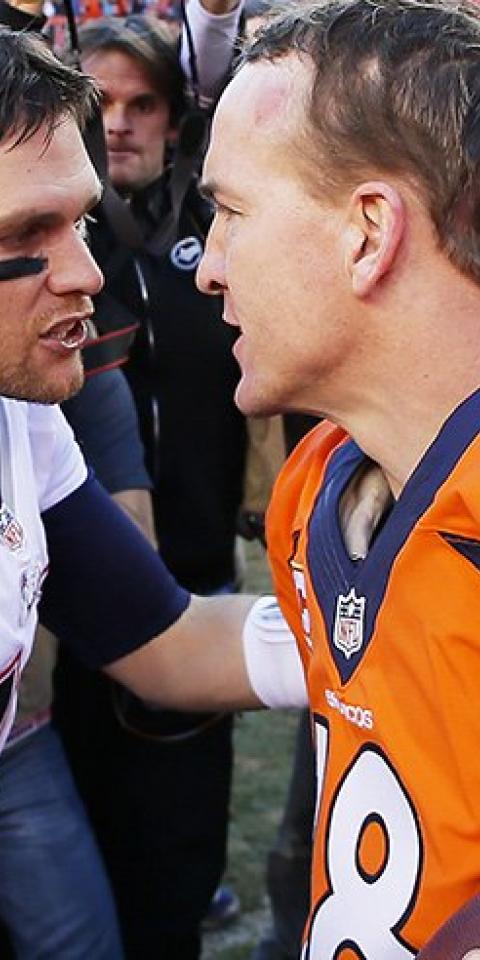 Tom Brady Peyton Manning NFL