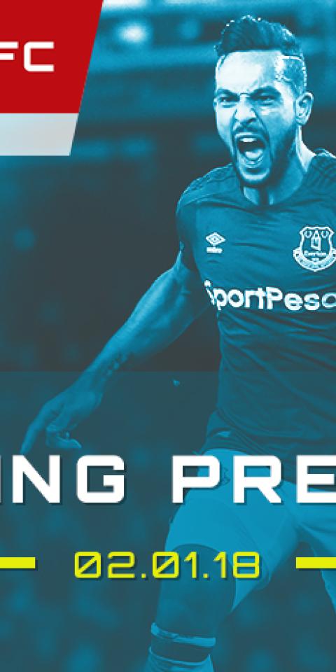 Premier League Everton FC Theo Walcott