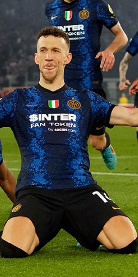 Ivan Perisic's Inter Milan are favored in the Serie A odds.
