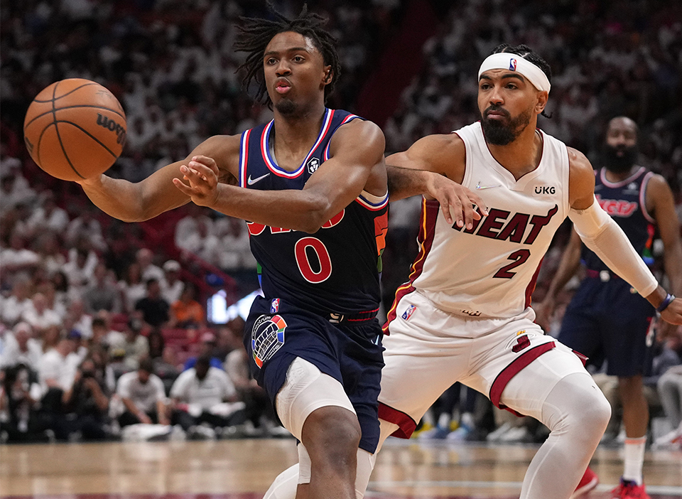 Tyrese Maxey and the Sixers are small home underdogs in Heat vs 76ers odds.