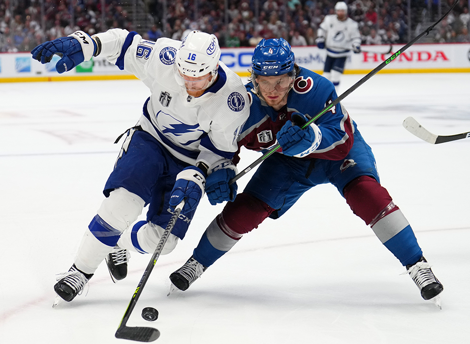 The Lightning take on the Avalanche in Game 6 of the Stanley Cup Final.