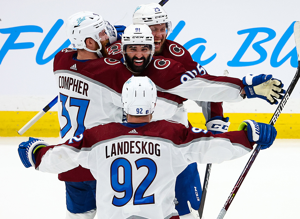 Nazem Kadri and the Avalanche are home favorites Friday in Lightning vs Avalanche odds for Game 5.