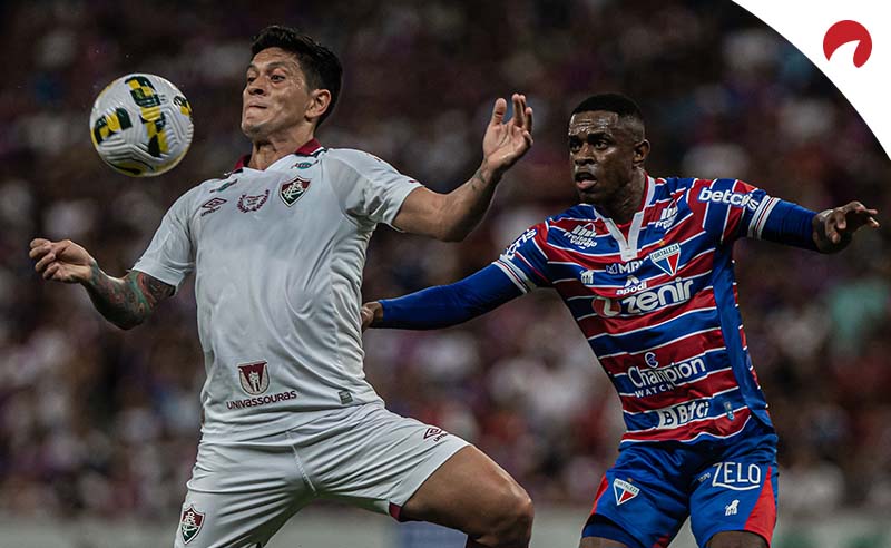 German Cano em lance pela Copa do Brasil