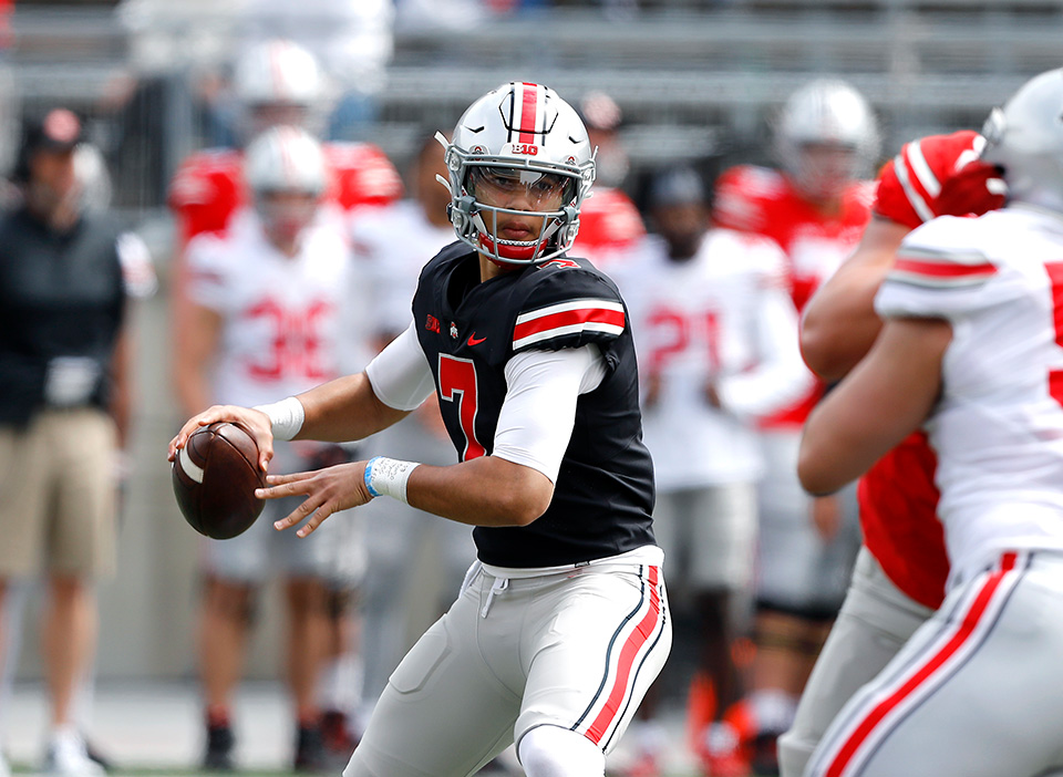 CJ Stroud's Buckeyes are favored in the Wisconsin vs Ohio State odds