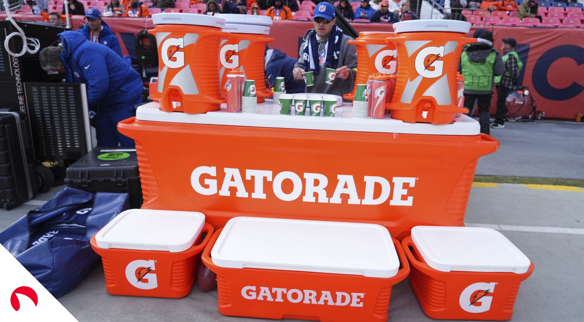 what color gatorade do the rams use