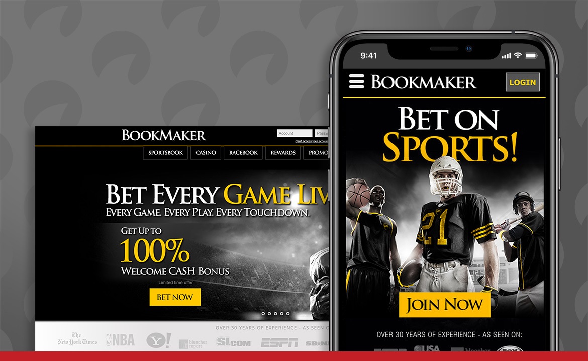 BookMaker Sportsbook Screenshot