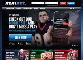RealBet Screen