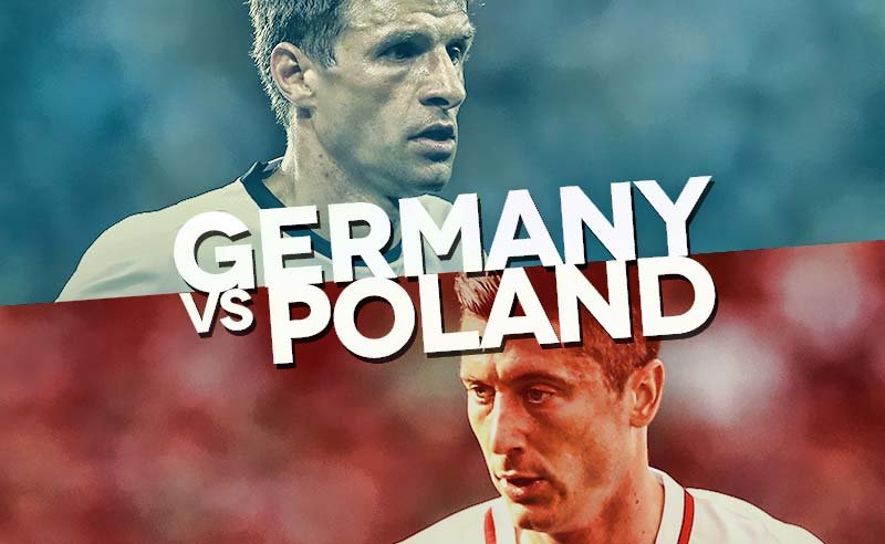 Thomas Muller Germany Robert Lewandowski Poland Euro 2016