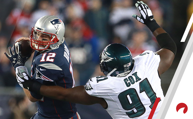 Tom Brady Fletcher Cox NFL Football Betting Preview New England Patriots vs Philadelphia Eagles