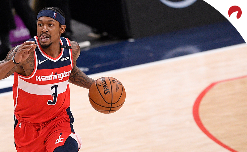 Bradley Beals' Wizards are road underdogs in the Washington vs Los Angeles odds.
