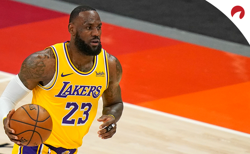 LeBron James' Lakers are the home favorites in the Portland vs Los Angeles odds.