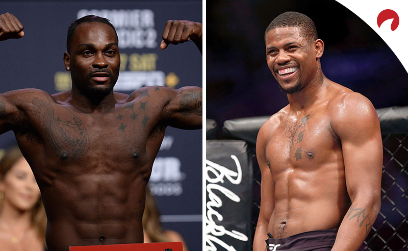 Kevin Holland (right) is favored in the UFC Fight Night: Brunson vs Holland Odds