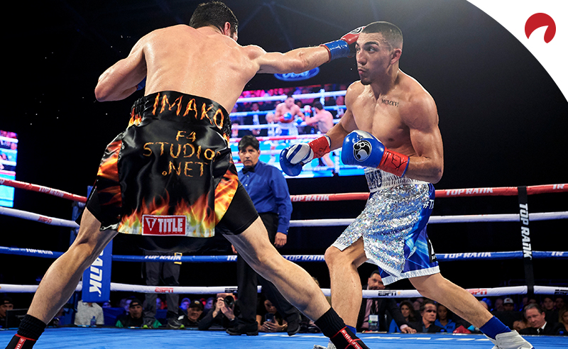 Teofimo Lopez (right) is favored in the Teofimo Lopez vs George Kambosos Jr. odds.