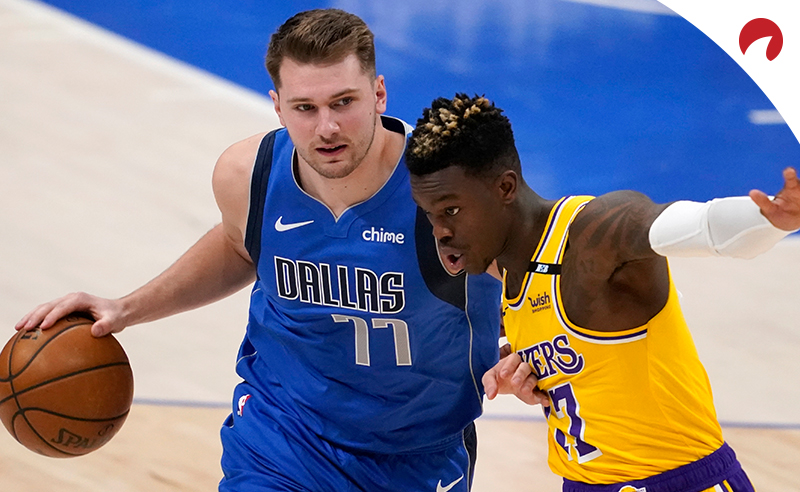 Luka Doncic and the Dallas Mavericks are favorites over the LA Lakers.