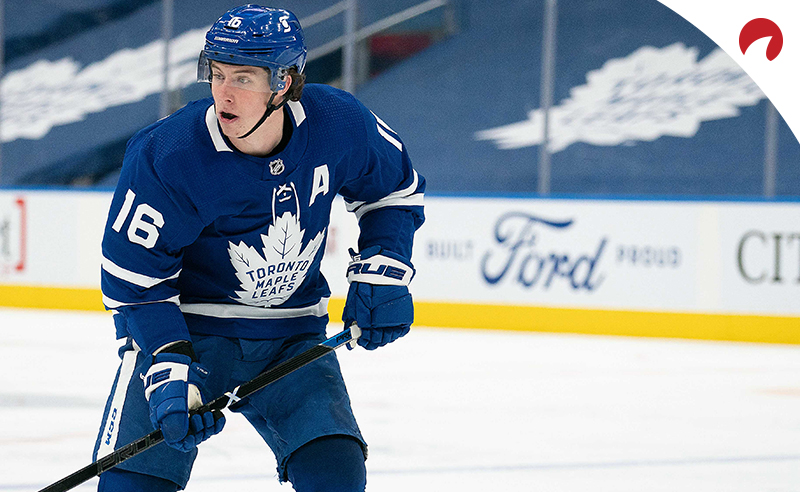 Mitch Marner's Maple Leafs are favored in the Montreal vs Toronto odds.