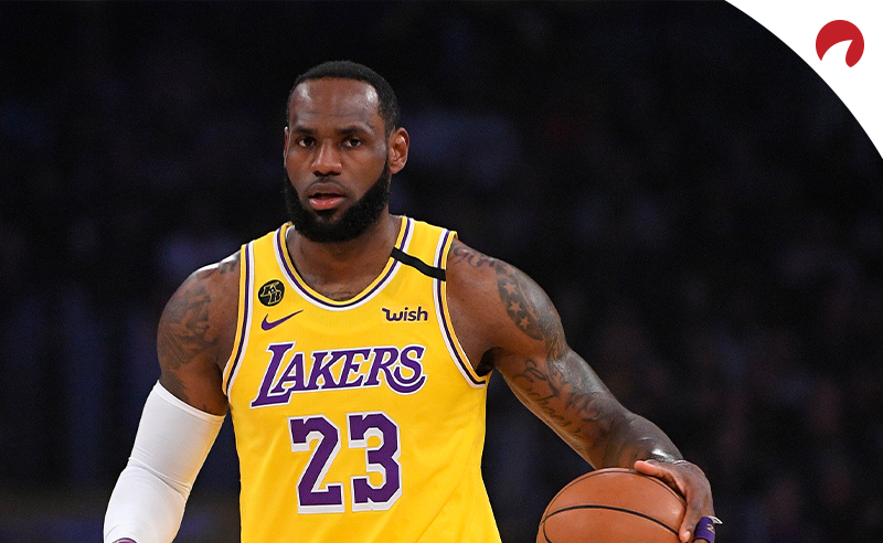 LeBron James and the Los Angeles Lakers are slight favorites against the Golden State Warriors.