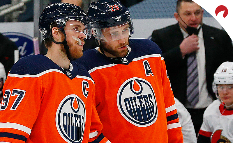 The Edmonton Oilers, led by Connor McDavid and Leon Draisaitl, are solid favorites in NHL betting odds for their playoff opener against the Winnipeg Jets.