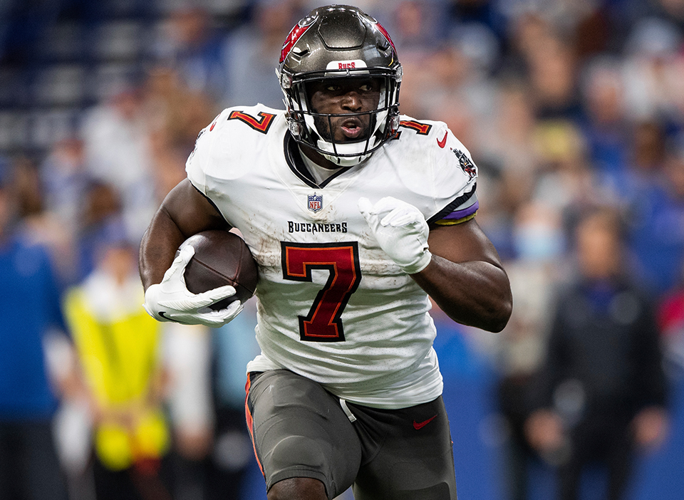 Leonard Fournette's Buccaneers are favored in the Tampa Bay vs Atlanta odds for Week 13.