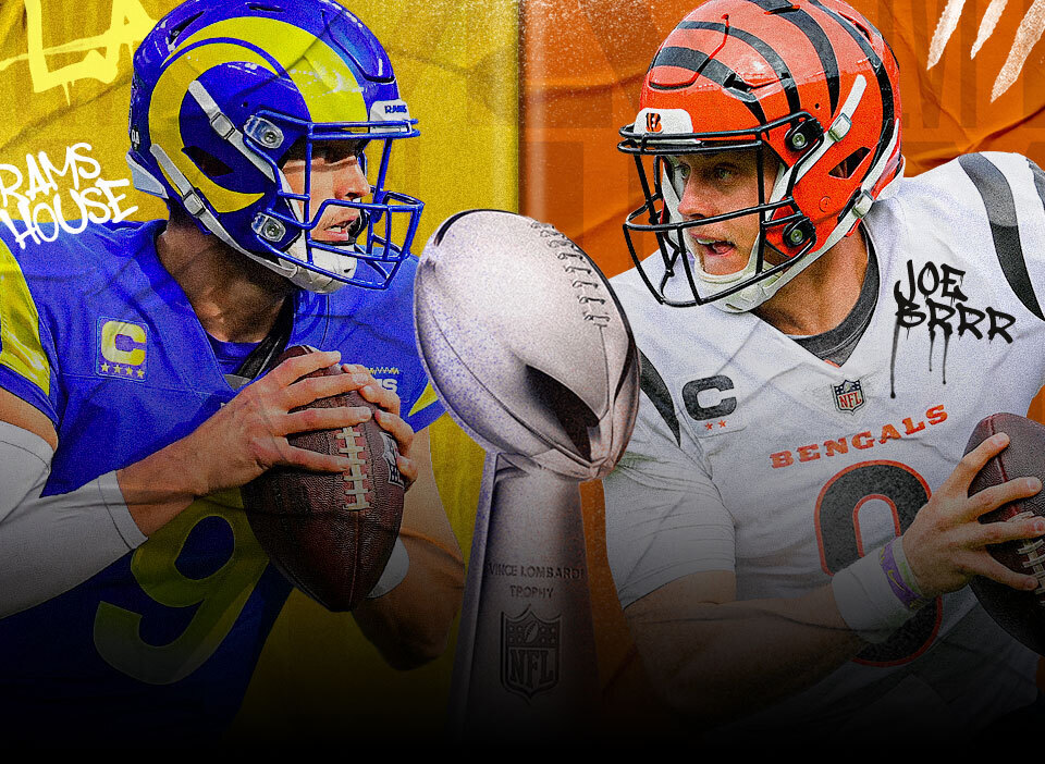 bengals rams point spread super bowl
