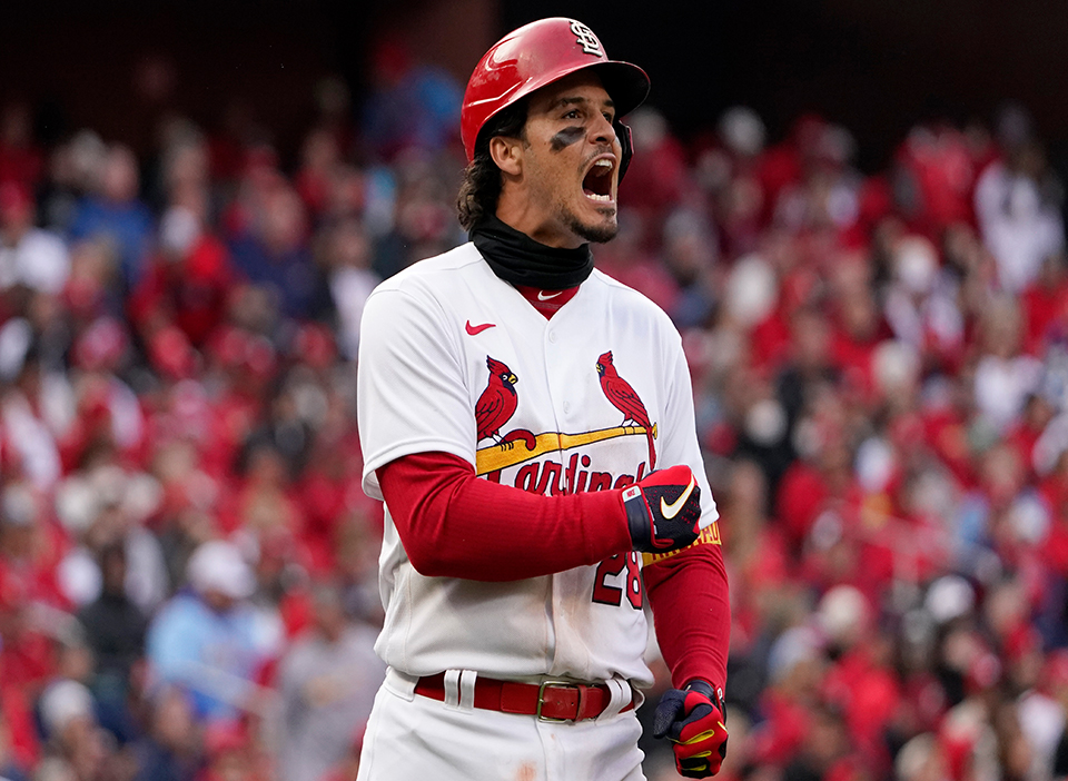 Nolan Arenado & Cardinals opened as slight road favourites against Brewers on April 16, 2022.