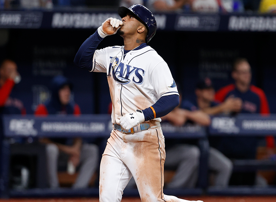 Wander Franco & Rays favored at home against Red Sox on April 23, 2022.