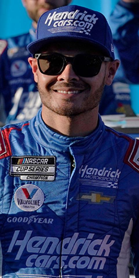 Kyle Larson is the favorite in the latest Drydene 400 odds.