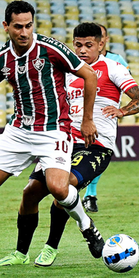 PH Ganso Copa Sul-Americana. Fase de Grupos. Jogo Fluminense x Unión Santa Fe.