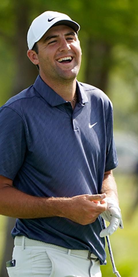 Scottie Scheffler is favored in the AT&T Byron Nelson Odds