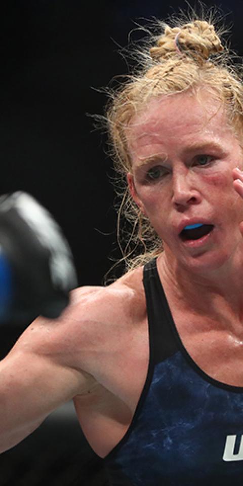 Holly Holm is favored in the Holm vs Vieira odds