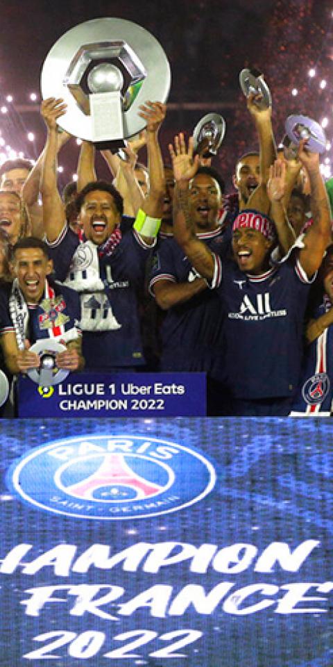 El PSG levanta el título y aparece como principal favorito en las apuestas y las cuotas al ganador de la Ligue 2022/23.