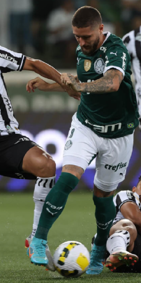 Lance de partida entre Palmeiras e Ceará pelo Brasileirão