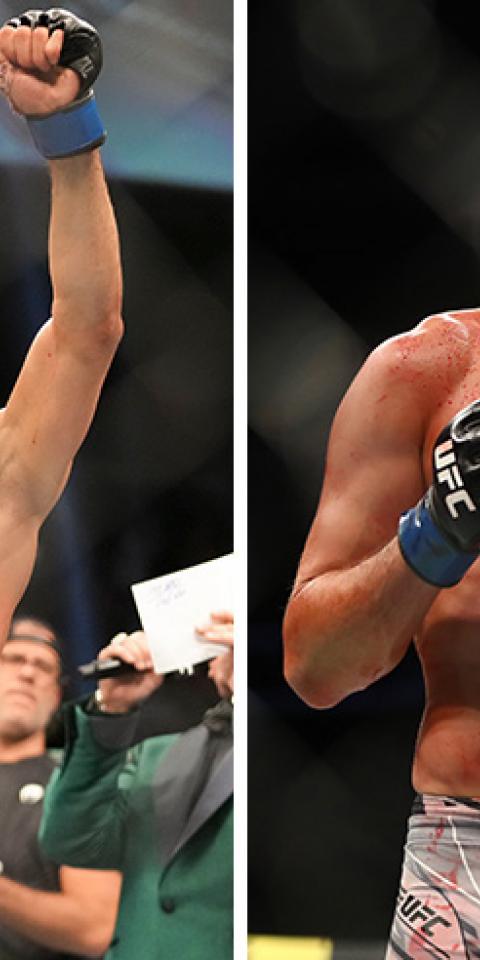 Budding UFC superstar Khamzat Chimaev is favored in the Chimaev vs Diaz odds
