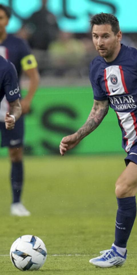 Messi y Neymar en un partido con el PSG. Aprovecha las mejores cuotas de la jornada para apostar en la Ligue 1.
