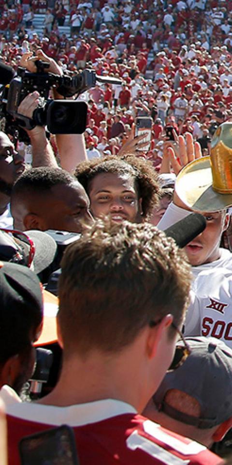 The 2022 Red River Showdown takes place October 8