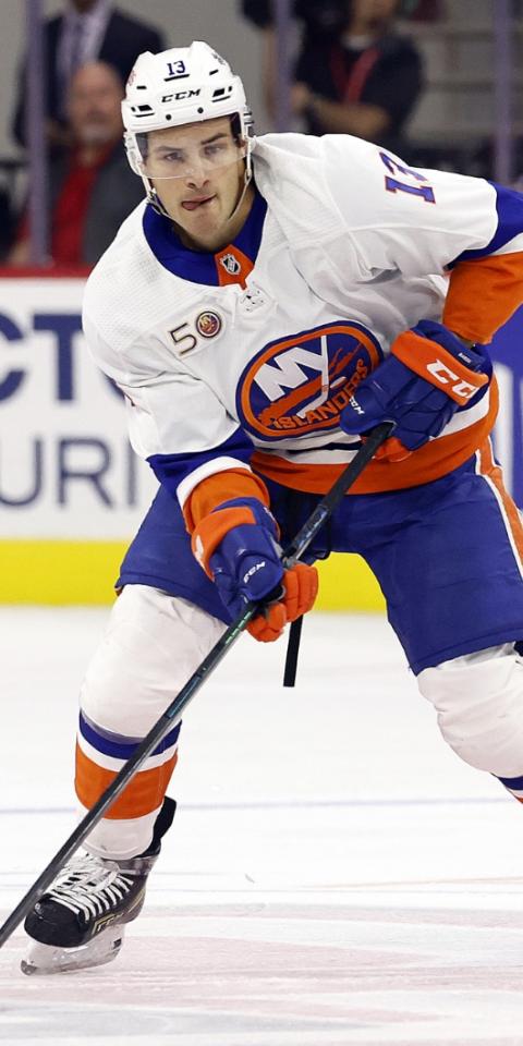 Mathew Barzal is poised to breakout of his goalscoring slump ASAP. See our NHL breakout and regression players.