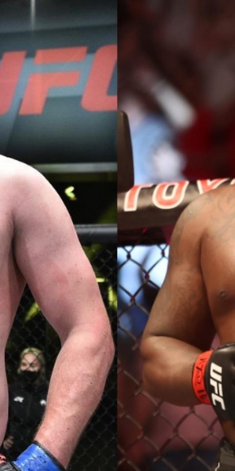Derrick Lewis (right) is the underdog in the Spivak vs Lewis odds