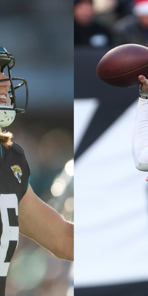 Trevor Lawrence and Zach Wilson featured in our TNF QB Reports and odds