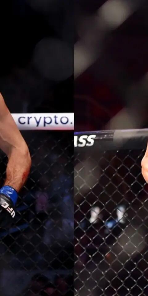 Nassourdine Imavov (left) is slightly favored in the Imavov vs Strickland odds