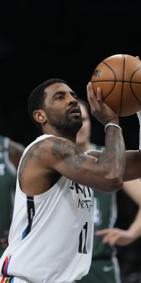 Kyrie Irvings' Brooklyn Nets featured in our Nets vs Celtics picks and odds